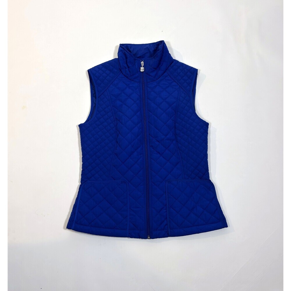 Calvin Klein Quilted Vest Royal Blue - Size Small - Picture 1 of 6